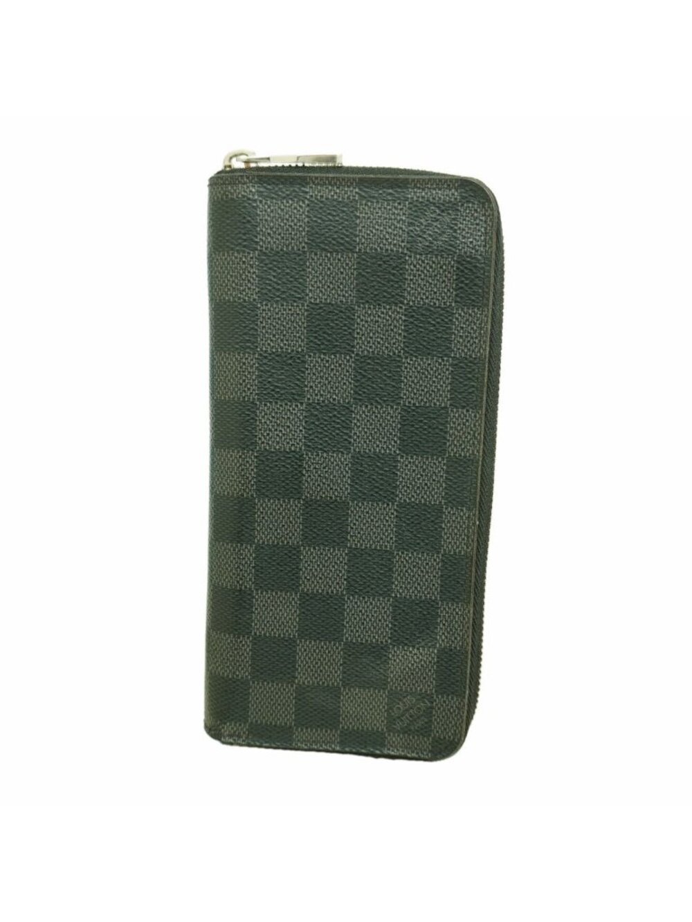 Louis Vuitton Wallet Damier Graphite Zippy Vertical Black Gray